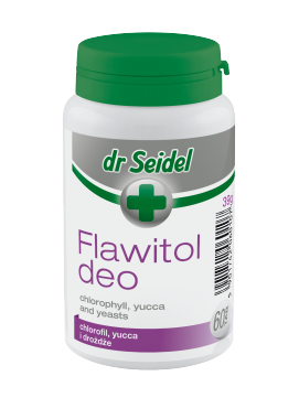 Dr Seidel Flawitol Deo Preparat z Chlorofilem i Yucca Schidigera 60 Tabletek