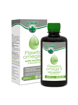 Dr Seidel Flawitol Omega 3 z Lecytyną 250 ml