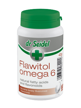 Dr Seidel Flawitol Omega 6 Skóra i Sierść 60 Tabletek
